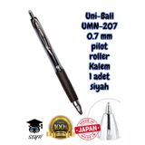 Uni-Ball OMN-207 0.7 mm Jel Pilot Roller Kalem, Siyah