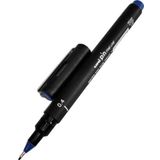 Uni-Ball Pin 0.4 Fine Line Akrilik Uçlu Kalem Teknik Çizim Kalemi Mavi PIN04-200 (12 Li Paket)