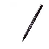 Uni-Ball Pin 1.0 Fine Line Kesik Uçlu Kalem Fine Liner Drawing Pen Siyah PINCS1-200 (12 Li Paket)