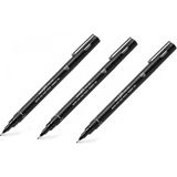 Uni-Ball Pin Teknik Çizim Kalemi 0.7 mm Siyah 3'lü