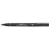 uni-ball pın02-200 teknik çizim kalemi akrilik uçlu fine line pin 0.2 mm siyah (12 li kutu) - Yok