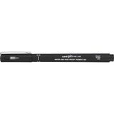 uni-ball pın03-200 teknik çizim kalemi akrilik uçlu fine line pin 0.3 mm siyah (12 li kutu) - Yok