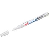 uni-ball px-20 markör boyama kalemi paint marker 2.2-2.8 mm beyaz (12 li kutu) - Yok