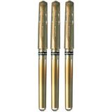 Uni-Ball Signo Broad 1.0 mm Jel Kalem Altın 3'lü