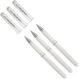 Uni-Ball Signo Broad 1.0 mm Jel Kalem Beyaz 3'lü