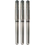 Uni-Ball Signo Broad 1.0 mm Jel Kalem Gümüş 3'lü