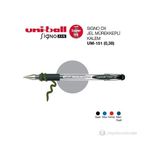 Uni-ball Signo Dx 1'li Kırmızı Jel Mürekkepli Kalem (0,38) Güvenli Kapak Sistemi ile