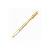 Uni-ball Signo Fine Jel Mürekkepli Roller Kalem 0.8mm Altın Um-100 (12 Li Paket)