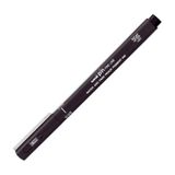 Uni-Ball Teknik Çizim Kalemi Akrilik Uçlu Fine Line Pin 0.5 Mm Siyah ( 12 Li Paket)