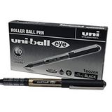Uni-Ball UB-150 Eye Micro Siyah 12'li Jel Mürekkepli (Roller) Kalem