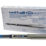 Uni-Ball UB157 Eye Tükenmez Kalem İnce 0,7 mm Uç 0,5 mm Çizgi Genişliği 12 Adet Mavi