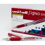Uni-Ball Um-153 Roller Kalem Signo Broad Jel Bilye Uç Davetiye Kalemi 1.0 Mm Kırmızı (12 Li Kutu) - İmza Kalemi