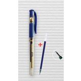 Uni-Ball UM-153 Signo Broad Roller Kalem Mavi 1.0 mm Davetiye Kalemi + Yedek Uç /imza Kalemi / Jel Kalem / Mavi Yazan Davetiye Anı Defteri KALEMI-T451