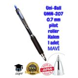 Uni-Ball UMN-207 0.7 mm Jel Pilot Roller Kalem, Mavi