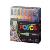 UNİ-BALL Uni-ball Posca Su Bazlı Marker 16 Lı Set Pc-3m/16c