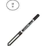 Uni-Ball Uni Ball UB 150 Eye Micro Roller Kalem 0.5 mm Siyah Kalem 12'li