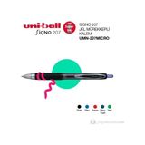 Uni-Ball Uni Jel Kalem 0.5 Mavi Sıgno Umn-207 1 Adet Paslanmaz Çelik Uçlu Kalem