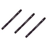 Uni-Ball Uni Pin 0.05 Fine Line Akrilik Uçlu Teknik Çizim Kalemi Siyah 3 Adet - Karışık-Çok Renkli - standart