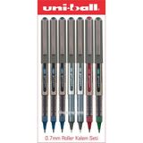 UNİ-BALL Uniball Eye Fine 0.7 Mm Roller Kalem Seti 7 Adet Ub-157