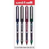 Uni-Ball Uniball Eye Mikro 0.5 mm Roller Kalem Seti 4 Adet UB-150