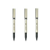 UNİ-BALL Uniball Fine Deluxe ( 0.7 ) Roller Kalem Siyah ( 3 Adet )