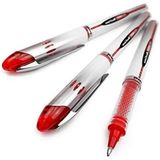 Uni-Ball Vision Elite 0.8 mm Roller Kalem Kırmızı 3'lü