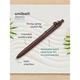 Uni-Ball Zento Hibrit Jel Kalem 0.7mm Kahverengi Ubn-Zs (07)
