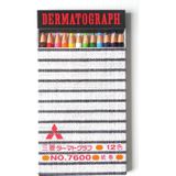 Uni Dermatograph 12'li Set Oil Based Pencil