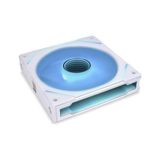 Unı Fan Sl Infinity 120 Rgb White UF-SLIN120-1W 1X120 mm Argb Beyaz Kasa Fanı - Çok Renkli