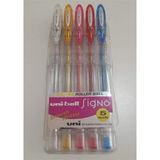 UNİ JEL KALEM SIGNO SPARKLING UM-120SP/5C 1.0 5Lİ