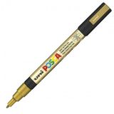 Uni PC-3M Posca Altın 0.9-1.3 mm Boyama Markörü
