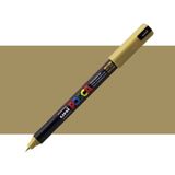 Uni Posca Altın Renkli Marker Kalem PC-1MR (0.7mm) 1 Adet Su Bazlı Pigment Kalem