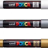 Uni Posca Marker Kalem Pc-1m (0.7mm) 3'lü Set