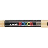 Uni Posca Marker PC-5M Boya Cam Kalem İnce Uçlu 2,5 mm Açık Turuncu
