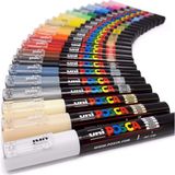 Uni Posca Marker PC1M 10 Renkli Set
