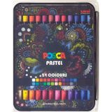 Uni POSCA PASTEL Boya Kalemi 24lü Kalem Kutu Set KPA-100/24C