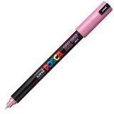 Uni POSCA PC-1MR 0.7 mm Metalik Pembe Renkli Poster Markörü