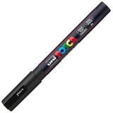 Uni POSCA PC-3M Black 24 0.9-1.3 mm Su Bazlı Poster Marker Kalem