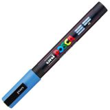 Uni POSCA PC-3M Sky Blue 48 0.9-1.3 mm Su Bazlı Poster Marker Kalem