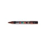 Uni POSCA PC-5M 1.8-2.5 mm Brown 21 Su Bazlı Poster Marker Kalem