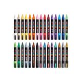 Uni Posca PC-5M 1.8-2.5mm Marker Akrilik Boyama Kalemi 30'lu Set