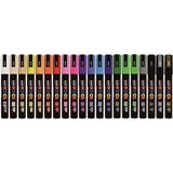 Uni Posca Pc-5m Boyama Markörü 20'li Set - Renkli