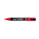 Uni POSCA PC-5M Kırmızı 1.8-2.5 mm Su Bazlı Poster Markörü