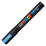 Uni POSCA PC-5M Metallic Blue M33 1.8-2.5 mm Su Bazlı Poster Marker Kalem