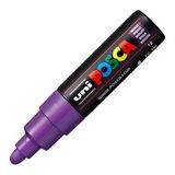 Uni POSCA PC-7M 4.5-5.5 mm Mor Boyama Markörü