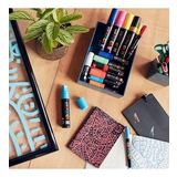 Uni Posca Posca 5m-1,8-2,5mm 2 'li Set ( Blue-Lıght Pınk) ( Bu Sette 2 Adet Posca Bulunmaktadır)