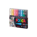 Uni Posca Unıball Posca Markör Su Bazlı Ana Renk 0.1 8li Set