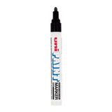 Uni PX-20 Paint Marker 2.2-2.8 mm Siyah Yuvarlak Uç Boyama Markörü
