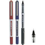 Uni Roller Kalem 0.5 UB-150 Mavi - Siyah - Kırmızı 3 Lü