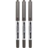 Uni Roller Kalem 0.5 UB-150 Siyah 3 Lü